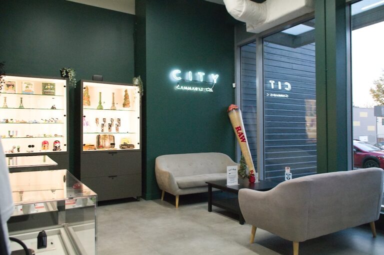 Welcome To Our Cozy Green Room At City Cannabis, Your Cambie Dispensary By King Ed Station